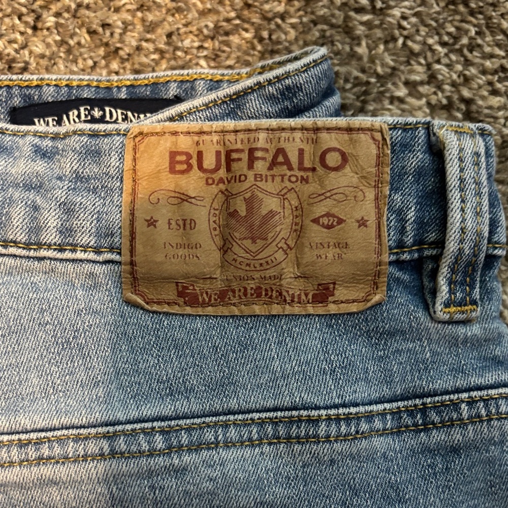 Buffalo David Bitton Light Blue Denim Jeans